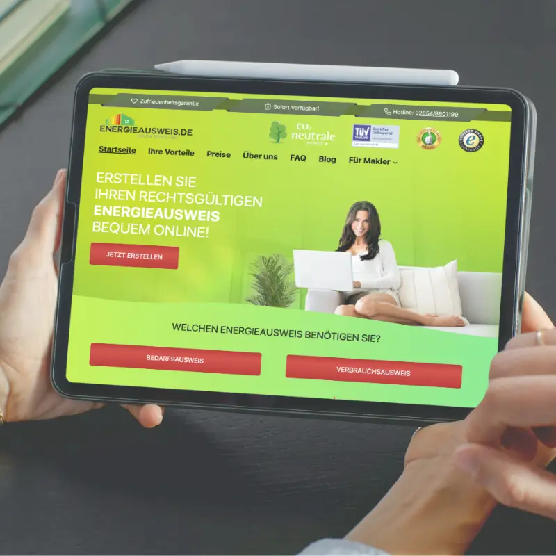 Energieausweis Beispiel